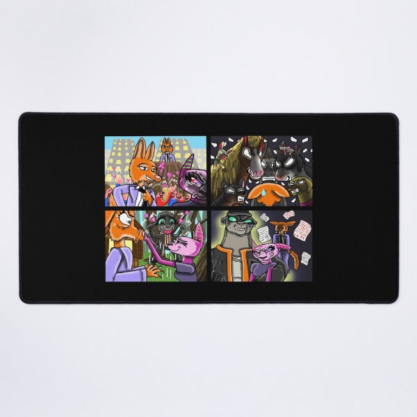Item preview, Animal Kingdom: Drama and Comedy in Four Panels designed and sold by Catsi-Nook-Art.
