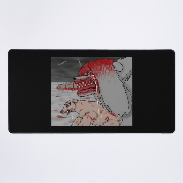 Item preview, Emotional Polar Bear Art with Blood and Tears designed and sold by Catsi-Nook-Art.