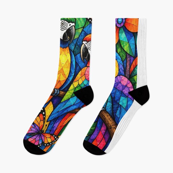 Item preview, Colorful Parrots designed and sold by NeuroArtGallery.