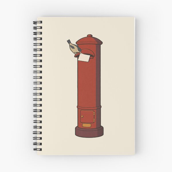 Item preview, The Mail Thief — Japanese Post Box and Sparrow designed and sold by Planthem.