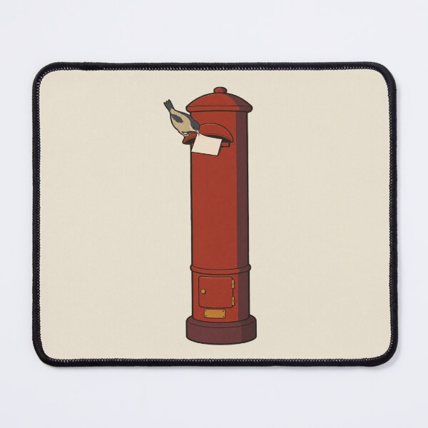 Item preview, The Mail Thief — Japanese Post Box and Sparrow designed and sold by Planthem.