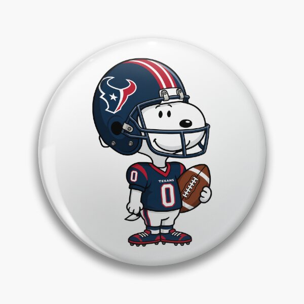 Item preview, Snoopy Houston Texans Football Retro F050 designed and sold by GLUVY-THEME.