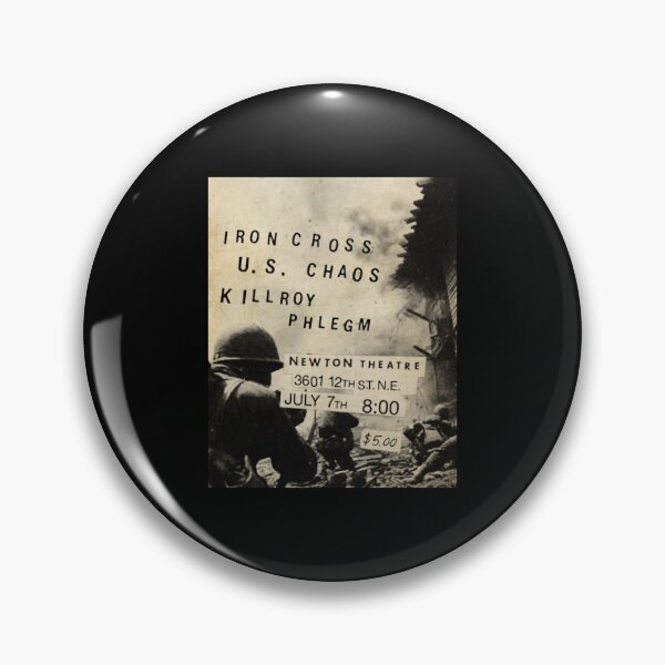Item preview, iron cross us chaos killroy phlegm flyer designed and sold by ErinNone55.