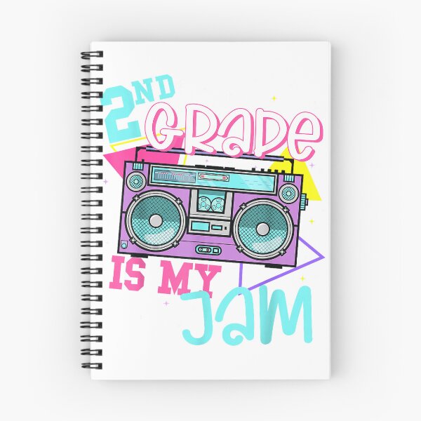 Item preview, 2nd Grade Is My Jam Vintage 80s 90s Teacher Back to school T-Shirt designed and sold by Model-Yoys.