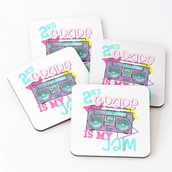Item preview, 2nd Grade Is My Jam Vintage 80s 90s Teacher Back to school T-Shirt designed and sold by Model-Yoys.