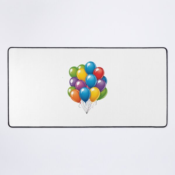 Item preview, Birthday Balloons and Confetti Icon Chrome Metallic 3D – Birthday gift idea designed and sold by michallechowicz.