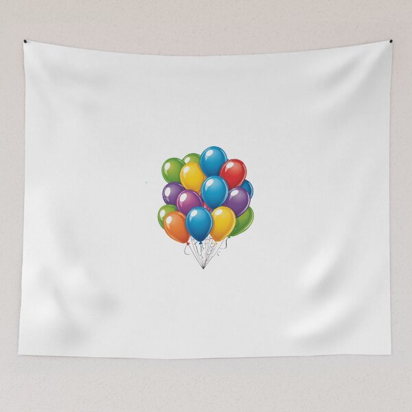 Item preview, Birthday Balloons and Confetti Icon Chrome Metallic 3D – Birthday gift idea designed and sold by michallechowicz.