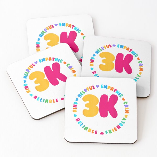 Item preview, 3K Squad & Teacher Crew Threes Crew PreK Elementary Team T-Shirt designed and sold by MyAnimations.