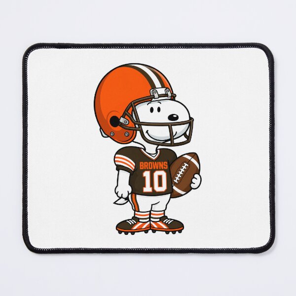 Item preview, Snoopy Cleveland Browns Football Retro F051 designed and sold by GLUVY-THEME.