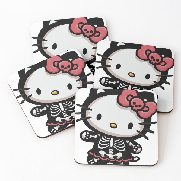 Item preview, Skeleton Kitty Halloween designed and sold by burhan765.