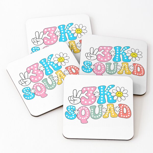 Item preview, 3K Squad Teacher Kid Funny Back to School T-Shirt designed and sold by elachhabdesign.