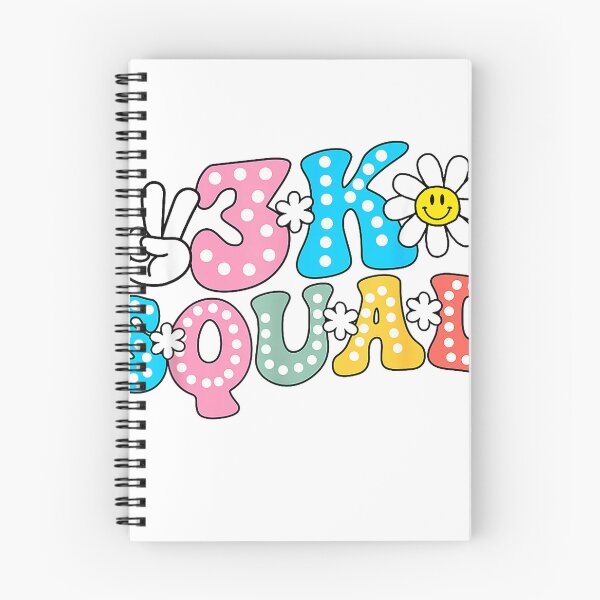 Item preview, 3K Squad Teacher Kid Funny Back to School T-Shirt designed and sold by elachhabdesign.