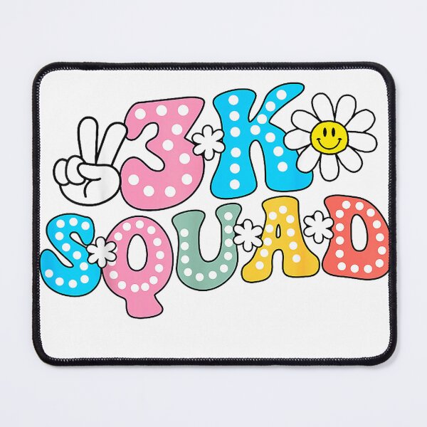 Item preview, 3K Squad Teacher Kid Funny Back to School T-Shirt designed and sold by elachhabdesign.