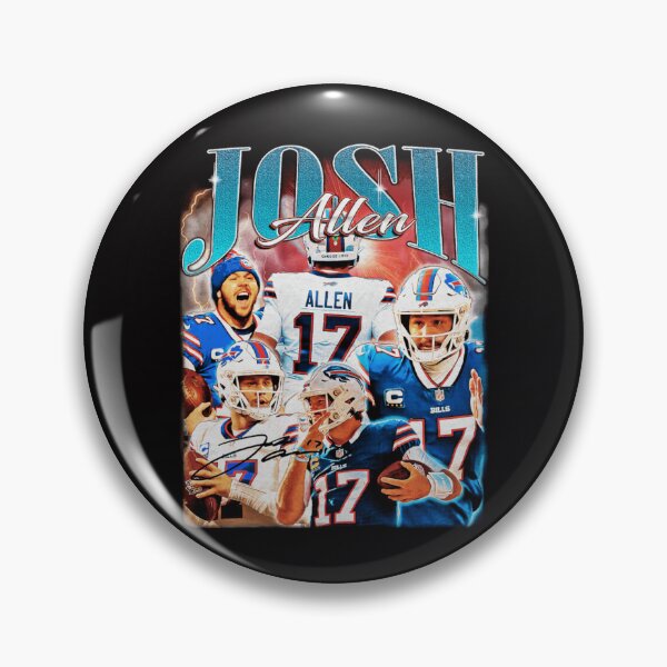 Item preview, Josh Allen 17 Vintage Vintage Retro Bootleg 90s Style   designed and sold by risagradyi.