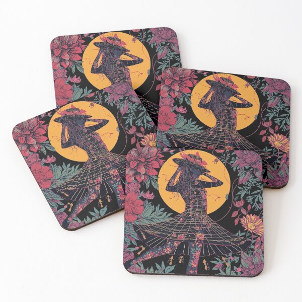 Item preview, Silhouette Ballerina Sunflower: Dark Cottagegoth Art designed and sold by  Mythical Entanglement.
