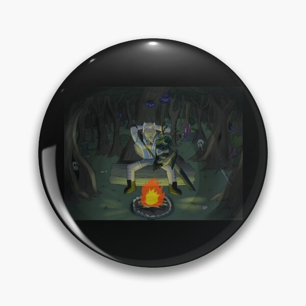 Item preview, Adventurers by the Campfire in Enchanted Forest designed and sold by Catsi-Nook-Art.