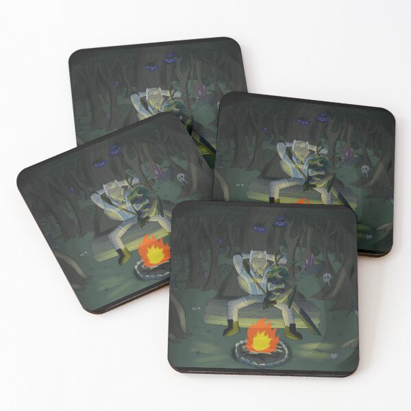Item preview, Adventurers by the Campfire in Enchanted Forest designed and sold by Catsi-Nook-Art.