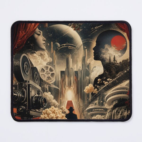 Item preview, Movies Pop Culture × Retro Cinema designed and sold by Glitchart66.