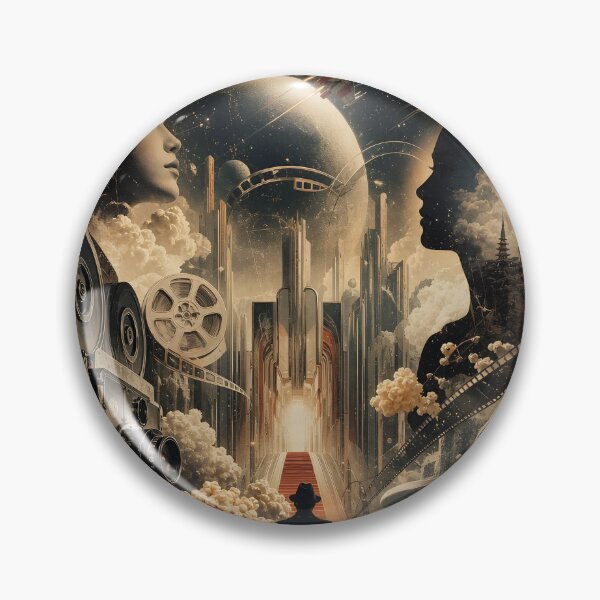 Item preview, Movies Pop Culture × Retro Cinema designed and sold by Glitchart66.