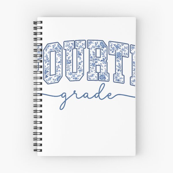 Item preview, 4th Grade Back to School Fourth Grade Blue Toile Teacher Kid T-Shirt designed and sold by hapitoss.