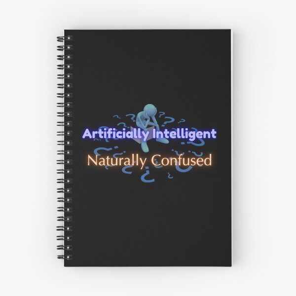 Item preview, Artificially Intelligent Naturally Confused designed and sold by Legacy Supreme.