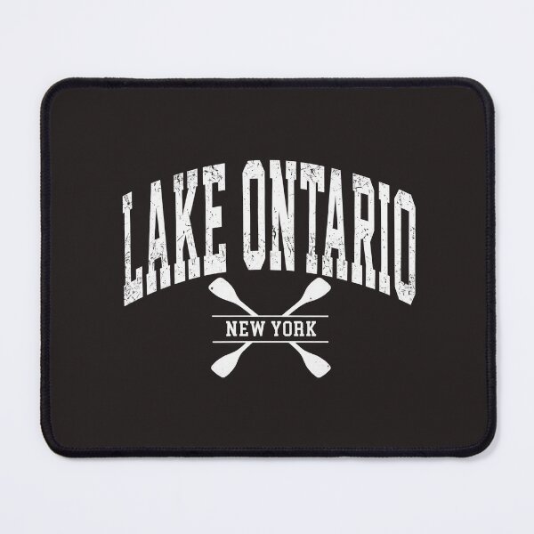 Item preview, Lake Ontario New York Crossed Oars Distressed Vintage Style designed and sold by DYALEEZ-XCR.
