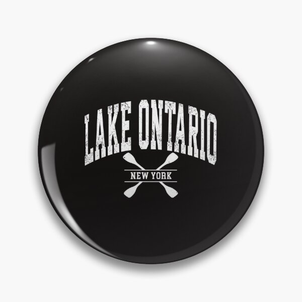 Item preview, Lake Ontario New York Crossed Oars Distressed Vintage Style designed and sold by DYALEEZ-XCR.
