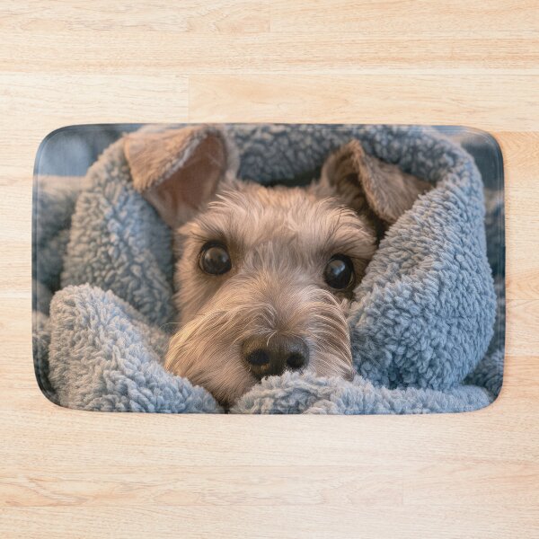 Item preview, Schnauzer in Blanket 01 designed and sold by Elisabeth Lucas.