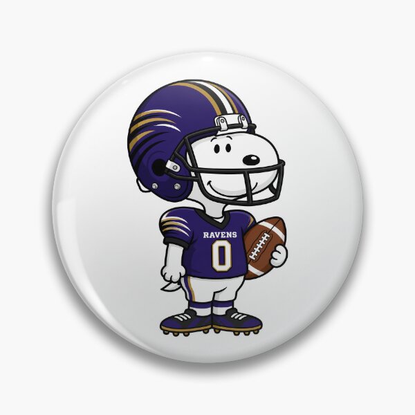 Item preview, Snoopy Baltimore Ravens Football Retro F053 designed and sold by GLUVY-THEME.