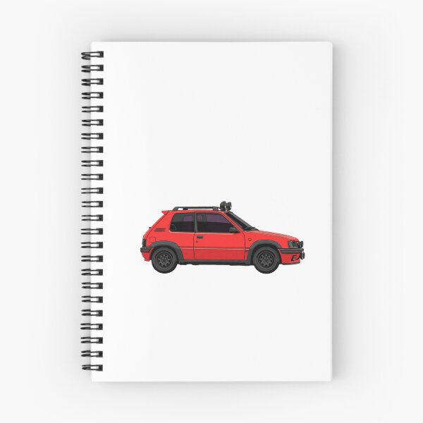 Item preview, GTI Red Legend Retro Hot Hatch Sports Car Graphic designed and sold by Nostalgieauto.