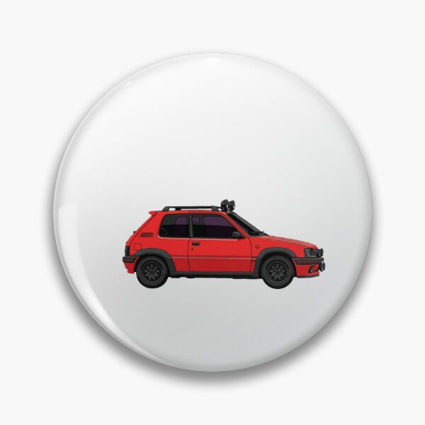 Item preview, GTI Red Legend Retro Hot Hatch Sports Car Graphic designed and sold by Nostalgieauto.