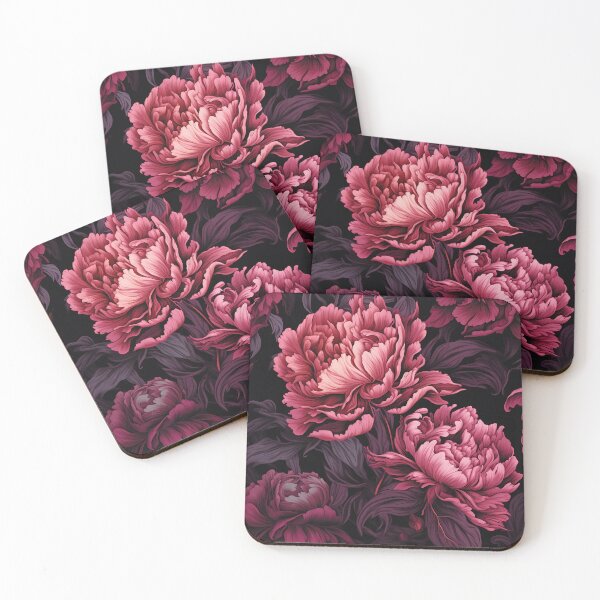 Item preview, Vintage Floral Peony Flower Blossom Floral Pattern Peonies designed and sold by Good-Mood-Goods.
