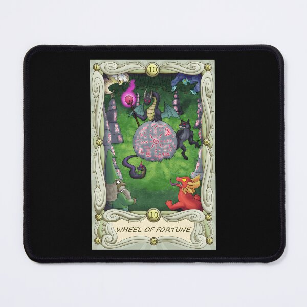 Item preview, Wheel of Fortune Mystical Tarot Design designed and sold by Catsi-Nook-Art.