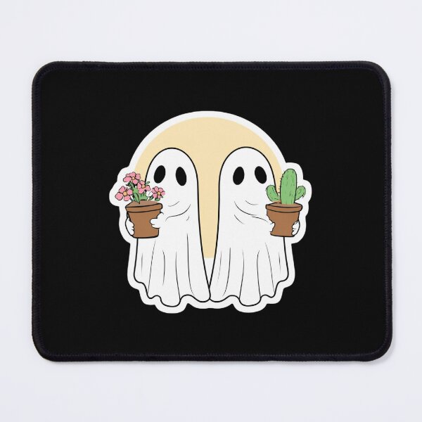Item preview, Cute Ghost Plant Parents Flowers Cactus Aesthetic Halloween Graphic designed and sold by FestivityFinds.