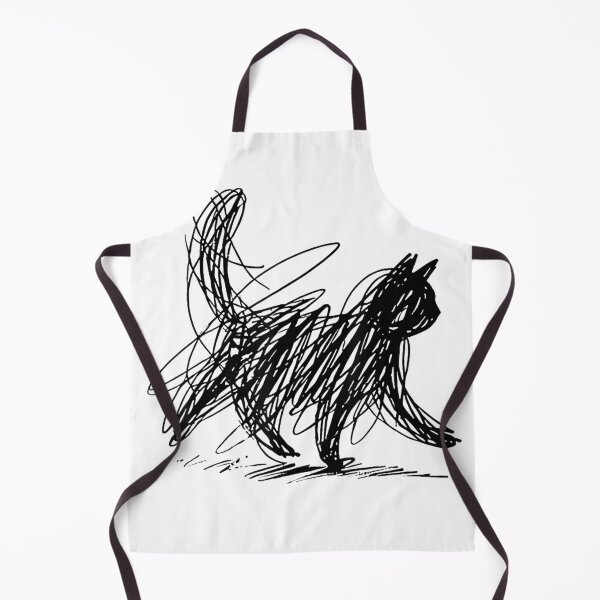 Item preview, Abstract Scribble cat T-Shirt designed and sold by Winkmark.