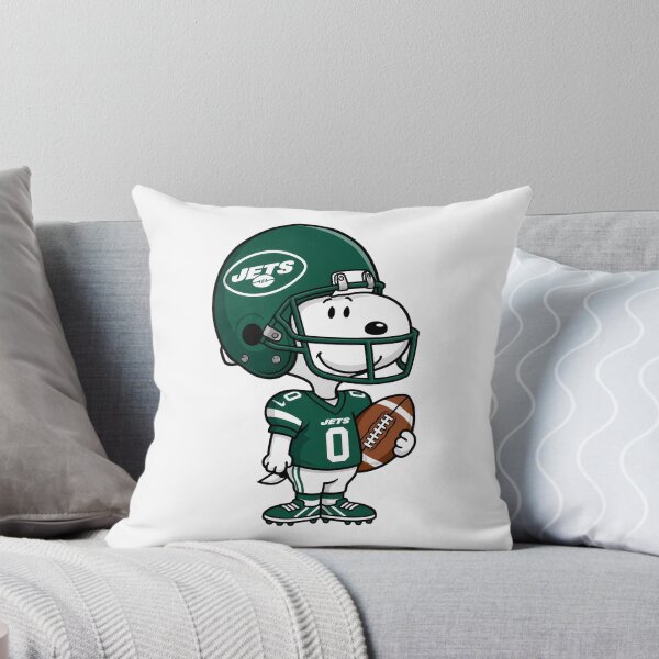 Item preview, Snoopy New York Jets Football Retro F054 designed and sold by GLUVY-THEME.