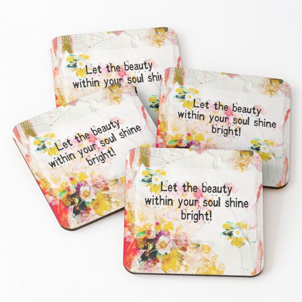 Item preview, Beauty Within Your Soul - Inspirational Art  designed and sold by KATHLEEN TENNANT ART.