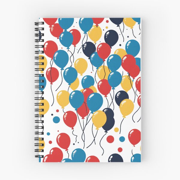 Item preview, Birthday Balloons and Confetti Icon Ukiyo-e Woodblock Style – Birthday gift idea designed and sold by michallechowicz.