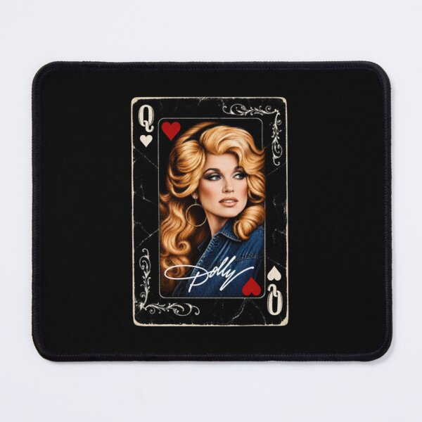 Item preview, Dolly Parton Queen Of Hearts Playing Card designed and sold by HitohitoMani.