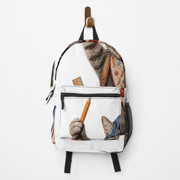 Item preview, Back to School Funny Cat School Supplies Kids Teacher T-Shirt designed and sold by NERD-AI.