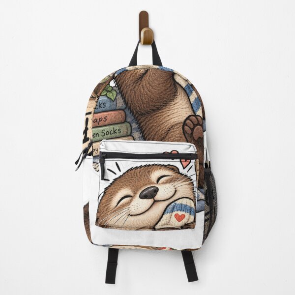 Item preview, Borrowed It Forever Funny Otter designed and sold by Genzfirevibes.