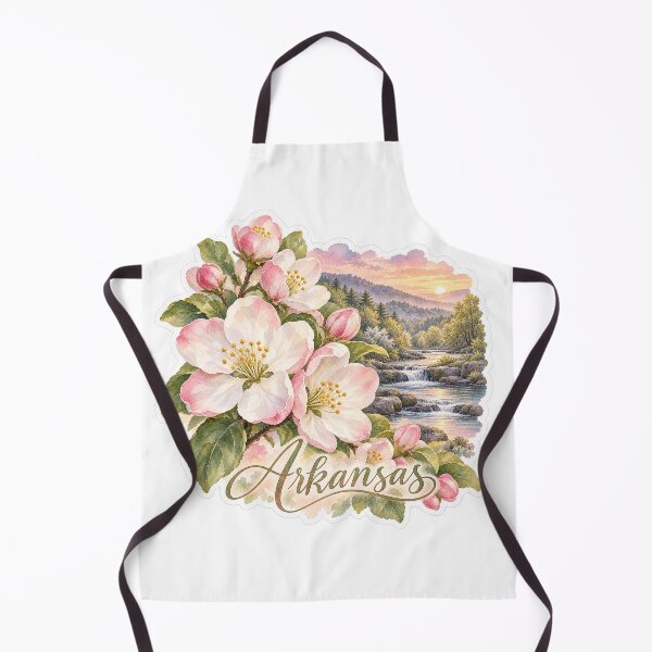 Item preview, Arkansas Apple Blossom Ozark River designed and sold by Whimspired By Paxx.