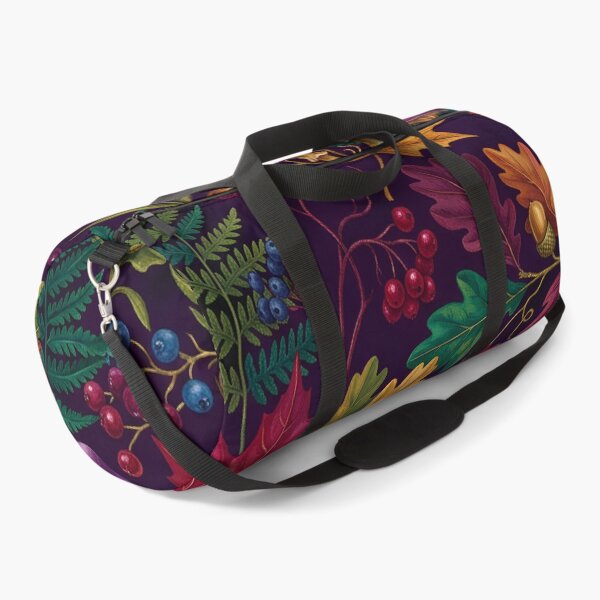 Item preview, Dark Woodland Autumn Botanical Pattern designed and sold by Ivy-Triggs.
