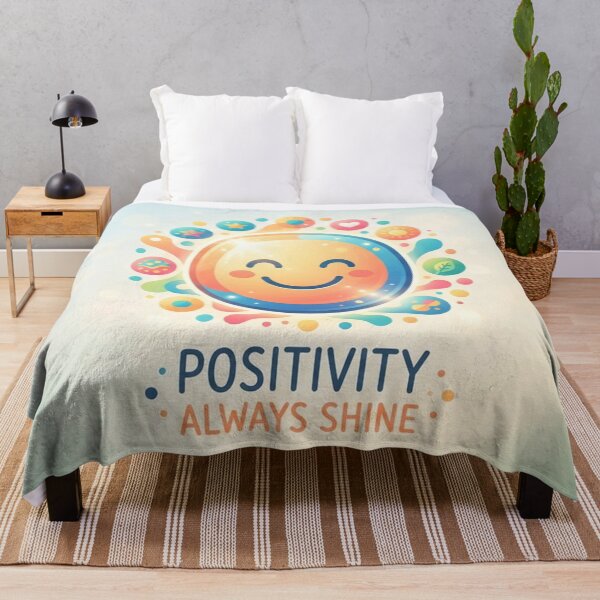 Item preview, Quote (Positivity Always Shine) designed and sold by AadiShaktiAura.