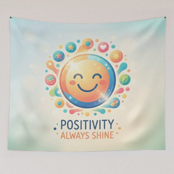 Item preview, Quote (Positivity Always Shine) designed and sold by AadiShaktiAura.