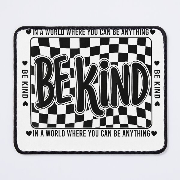 Item preview, Be Kind Checkered Retro Teacher Positive Affirmation T-Shirt designed and sold by fine line.