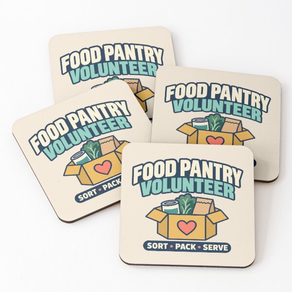 Item preview, Food Pantry Volunteer Shirt – Food Bank & Community Service Design designed and sold by astersgraphics.