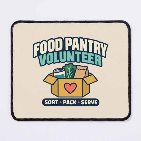 Item preview, Food Pantry Volunteer Shirt – Food Bank & Community Service Design designed and sold by astersgraphics.