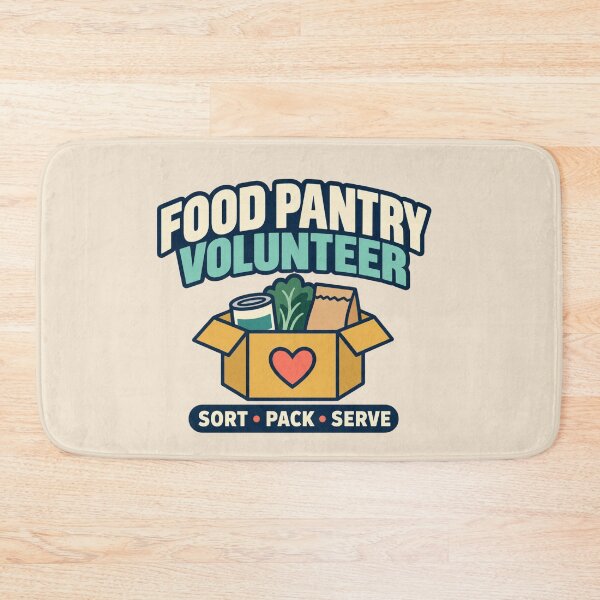 Item preview, Food Pantry Volunteer Shirt – Food Bank & Community Service Design designed and sold by astersgraphics.