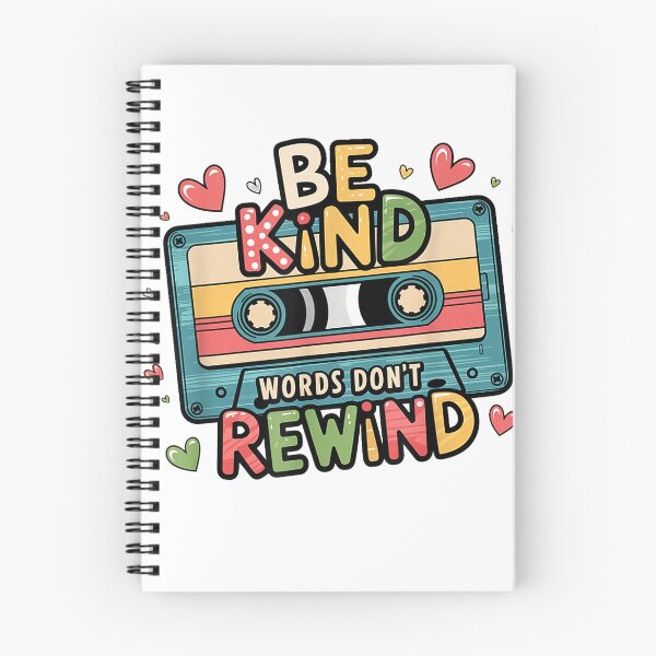 Item preview, Be Kind Words Don't Rewind Vintage Music Lovers 90's 80's T-Shirt designed and sold by Alan Cruz.